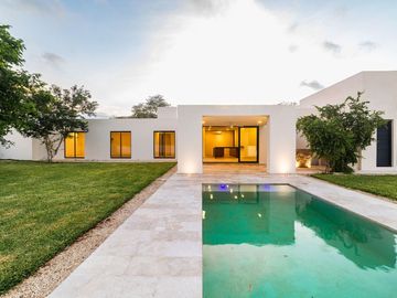 Casa Equipada de 1 piso en venta en Merida en privada Dzidzil Ha