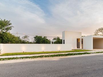 Casa Equipada de 1 piso en venta en Merida en privada Dzidzil Ha