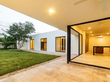 Casa Equipada de 1 piso en venta en Merida en privada Dzidzil Ha