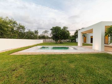 Casa Equipada de 1 piso en venta en Merida en privada Dzidzil Ha