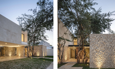 EN VENTA CASA DE LUJO CON ALBERCA EN PRIVADA CON AMENINADES. MERIDA, YUCATÁN