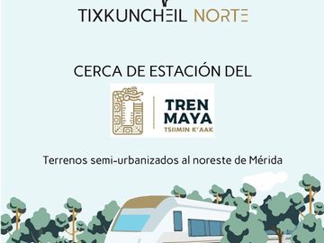 TERRENOS EN VENTA EN YUCATÁN. TIXKUNCHEIL NORTE LOTES DE OPORTUNIDAD