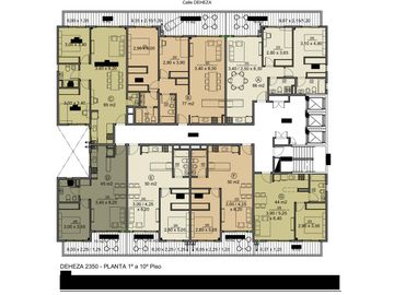 Departamento de dos ambientes en Deheza al 2300
