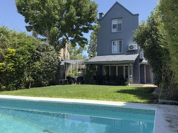 VENTA Hermosa Casa Barrio Cerrado Tres Horquetas-San Fernando-Impecable-Pileta-Playroom-APTO CREDITO