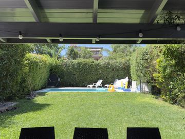 VENTA Hermosa Casa Barrio Cerrado Tres Horquetas-San Fernando-Impecable-Pileta-Playroom-APTO CREDITO