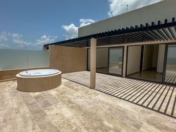 Penthouse en venta frente al mar en Navela 401 | 2 plantas | Telchac Yucatán.