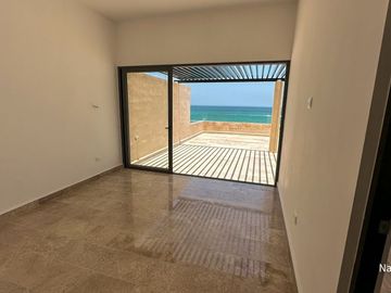 Penthouse en venta frente al mar en Navela 401 | 2 plantas | Telchac Yucatán.