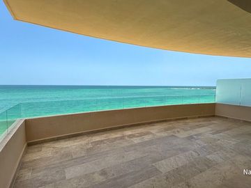 Penthouse en venta frente al mar en Navela 401 | 2 plantas | Telchac Yucatán.