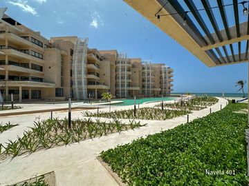 Penthouse en venta frente al mar en Navela 401 | 2 plantas | Telchac Yucatán.