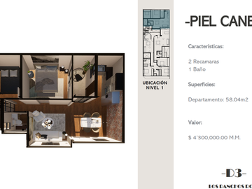 DEPARTAMENTO EN PREVENTA EDIFICIO LOS PANCHOS , ROMA SUR