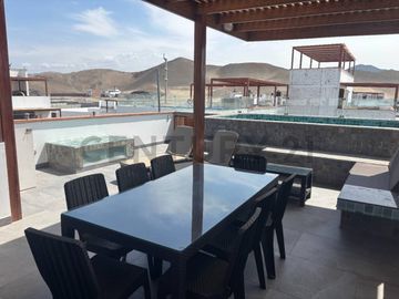 VENDO HERMOSA CASA DE PLAYA CON PISCINA Y AMOBLADA