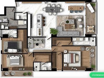 DEPARTAMENTO EN VENTA  EN EL CAMPANARIO QUERETARO