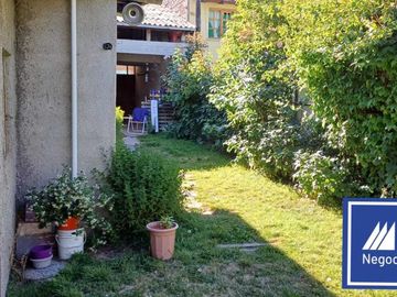 Terreno con casa, totalmente plano, idel desarrollo