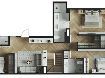 PROYECTO PENTHOUSE EN VENTA ZONA PARQUES PRIVADOS EN SAN ISIDRO