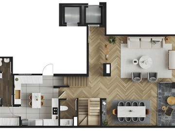 PROYECTO PENTHOUSE EN VENTA ZONA PARQUES PRIVADOS EN SAN ISIDRO