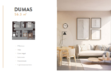 Departamento en venta en Moderna