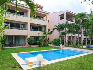 Departamento de 3 Recámaras Frente a la Marina- Puerto Aventuras
