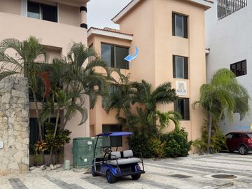 Departamento de 3 Recámaras Frente a la Marina- Puerto Aventuras