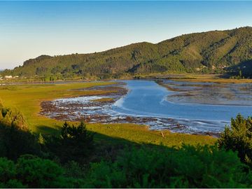 Venta de parcelas con vista al mar y río en Mehuin