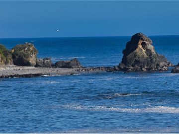 Venta de parcelas con vista al mar y río en Mehuin
