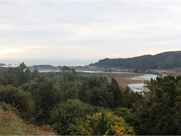 Venta de parcelas con vista al mar y río en Mehuin