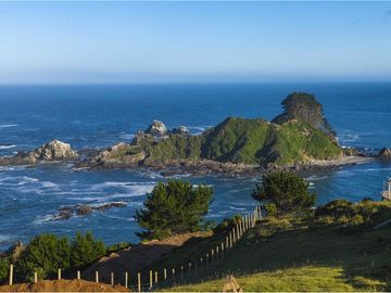 Venta de parcelas con vista al mar y río en Mehuin