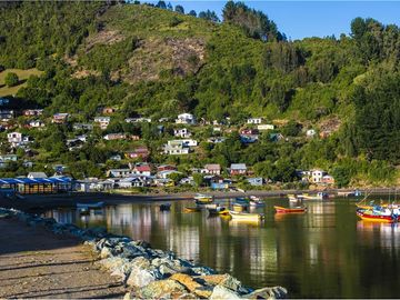 Venta de parcelas con vista al mar y río en Mehuin