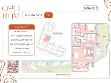 Departamento en venta de 3 ambientes en Nuevo Quilmes con excelente calidad constructiva!