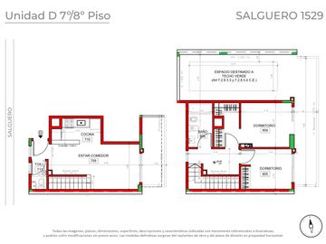 Venta Departamento Dúplex de 3 Ambientes con Terraza en Palermo Soho – Próximo a Estrenar