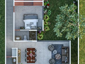 HERMOSA CASA DE UN PISO EN CONKAL MERIDA YUCATAN EN VENTA