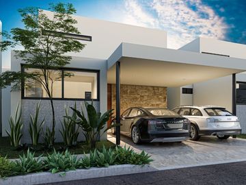 HERMOSA CASA DE UN PISO EN CONKAL MERIDA YUCATAN EN VENTA