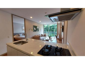 Apartamento amoblado  en venta acabados modernos sector El Campestre