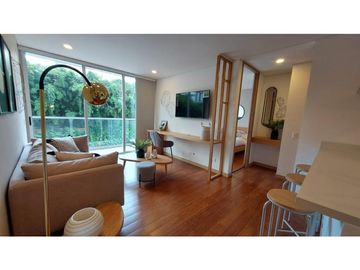 Apartamento amoblado  en venta acabados modernos sector El Campestre