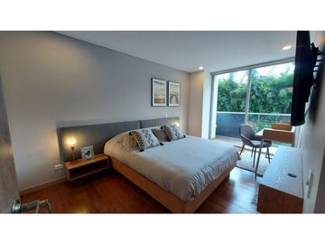 Apartamento amoblado  en venta acabados modernos sector El Campestre