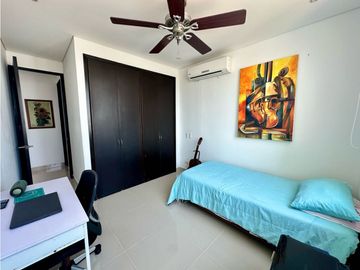 VENDO EN CARTAGENA APARTAMENTO CON ESPECTACULAR VISTA EN MANGA