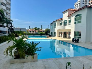 VENDO EN CARTAGENA APARTAMENTO CON ESPECTACULAR VISTA EN MANGA