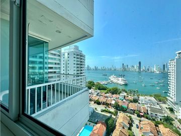 VENDO EN CARTAGENA APARTAMENTO CON ESPECTACULAR VISTA EN MANGA