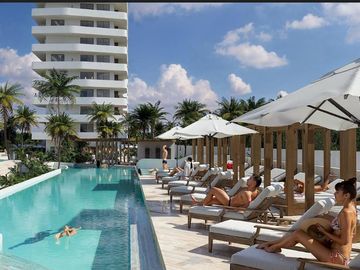 Departamento en Venta Centro de Cancun con Vista a la Laguna