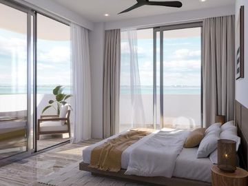 Departamento en Venta Centro de Cancun con Vista a la Laguna