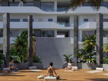 Departamento en Venta Centro de Cancun con Vista a la Laguna