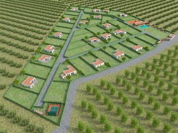 Venta de terreno en Condominio Los Tangelos Quilmana