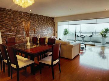 Duplex Amoblado en hermosa zona de San Borja