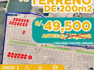 Terreno en La Joya a 1 min de la Panamericana Sur