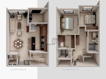 Departamento EN VENTA de 2 NIVELES en Av. Joni en Villa Magna, San Luis Potosí