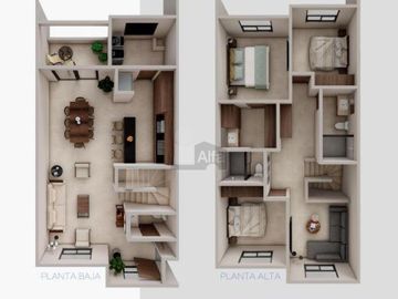 Departamento EN VENTA de 2 NIVELES en Av. Joni en Villa Magna, San Luis Potosí