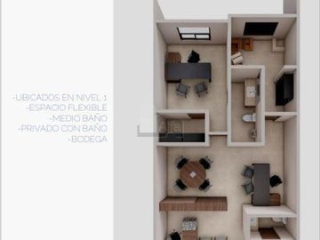 Departamento EN VENTA de 2 NIVELES en Av. Joni en Villa Magna, San Luis Potosí