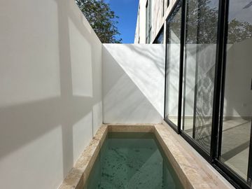 Departamento en Temozón con Piscina y Totalmente Equipado