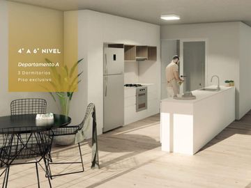 Departamento en venta de dos dormitorios en barrio olmedo