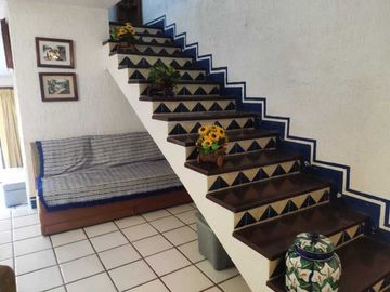 Casa  con alberca común, de 2 recámaras
