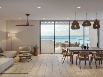 Departamento en venta playa tres recamaras Merida Yucatan  SAAMA Telchac